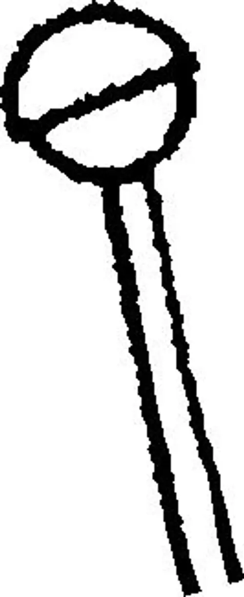 Graue Zugstange mit runder Halterung und Knopf, hergestellt von HANSA. Die Stange hat eine schlanke Form und ist an einem Ende fixiert.